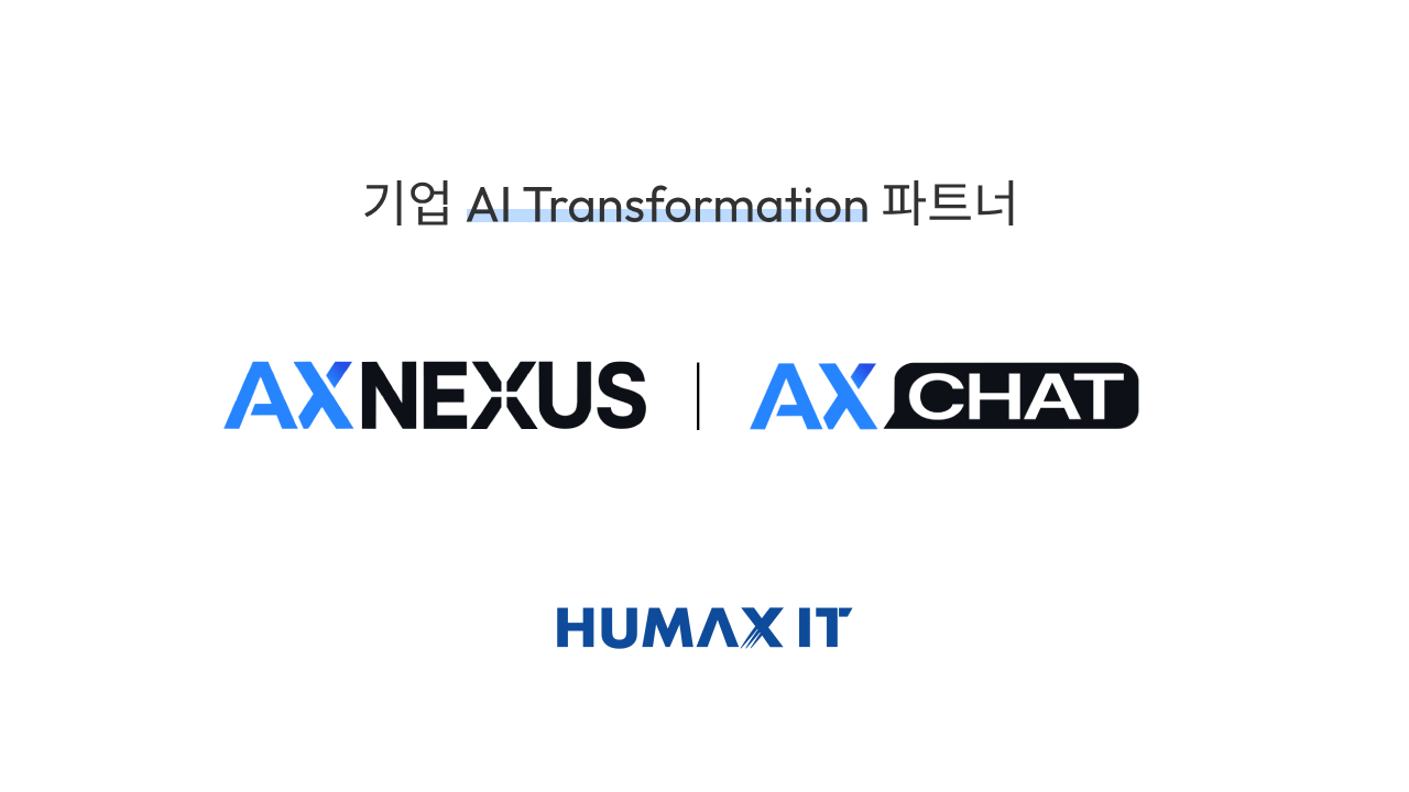휴맥스홀딩스, 기업맞춤형 엔터프라이즈 AX 사업 진출